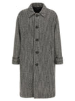 Dolce & Gabbana Chevron Wool Coat