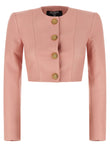 Balmain Testa Di Leone Bolero Blazer