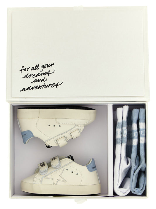 Golden Goose Baby School 2-pack Sneaker + Socks Set