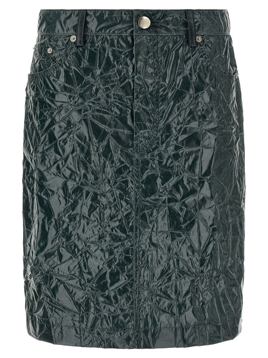 Marni Skirt With A Wrinkled Effect