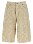 Haikure Bermuda Shorts Becky Fur Denim