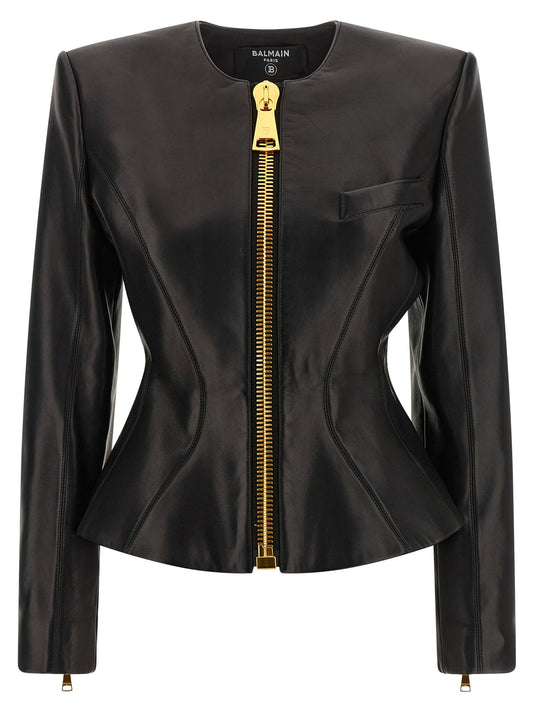 Balmain Leather Jacket
