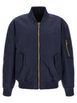 Balmain Logo Embroidery Bomber Jacket