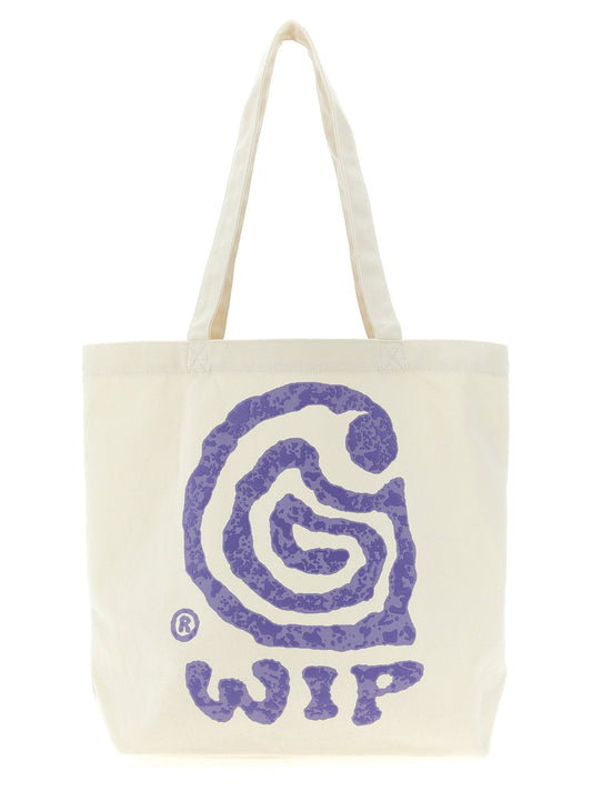 Carhartt Wip Canvas Graphic Tote Shopping Bag