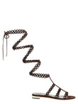 Aquazzura Infinity Chain Gladiator Sandals
