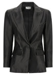 Balmain Leather Blazer