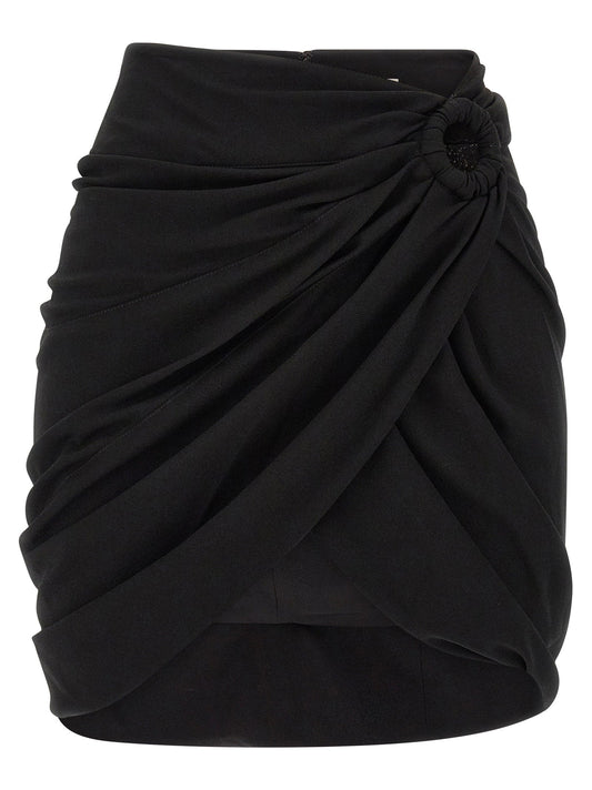 Isabel Marant Sabrina Skirt With Asymmetrical Draping
