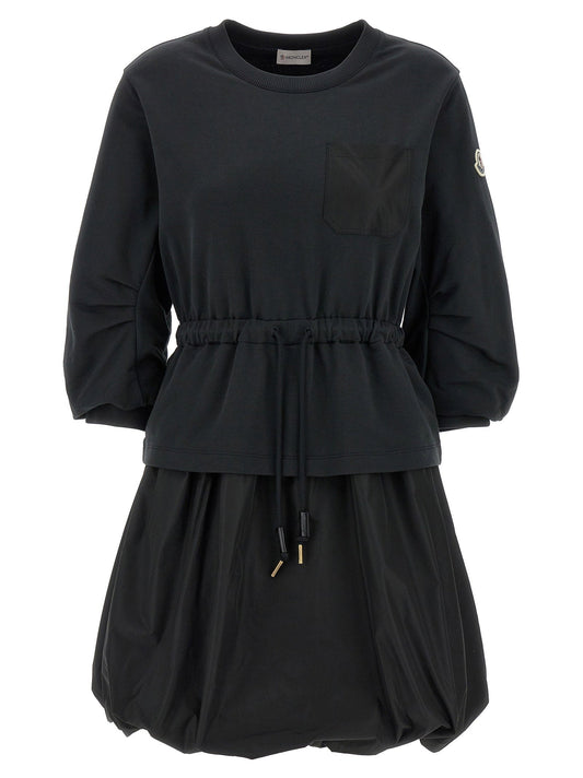 Moncler Two-material Dress