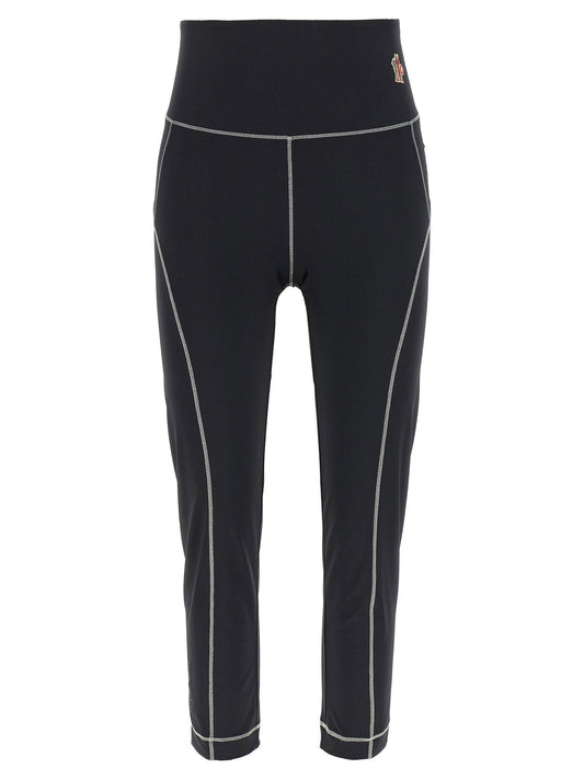 Moncler Grenoble Logo Patch Leggings