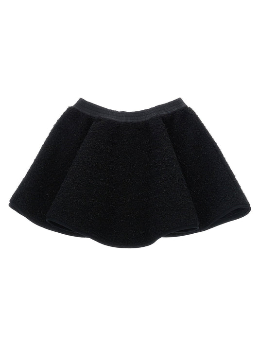 Moncler Enfant Metallic Teddy Skirt