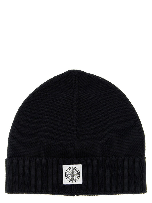 Stone Island Junior Logo Patch Beanie