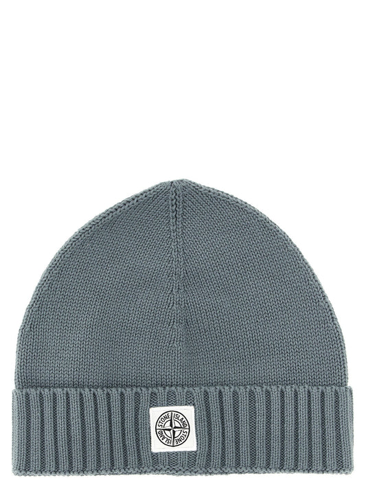 Stone Island Junior Logo Patch Beanie