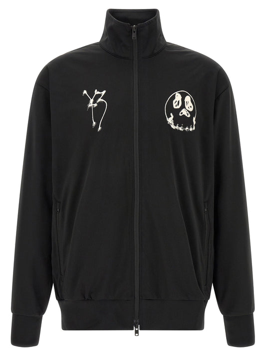 Y-3 Track Top  Gfx Nyln  Printed Zip Sweatshirt
