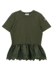 Moncler Enfant Floral Embroidery T-shirt