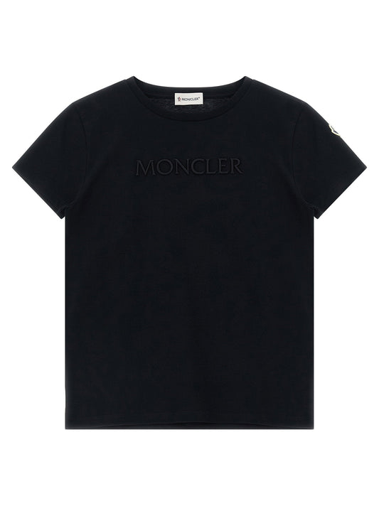 Moncler Enfant Logo Embroidery T-shirt