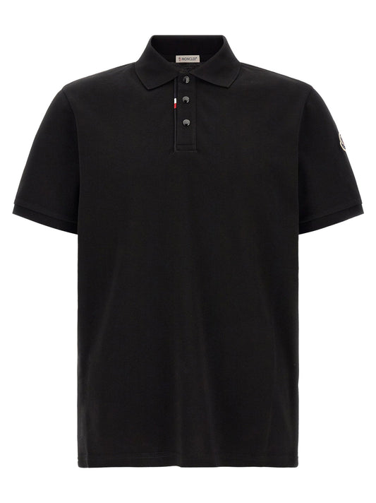 Moncler Tricolor Detail Polo Shirt