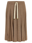 Moncler Pleated Midi Skirt