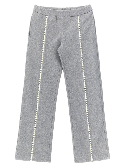 Moncler Enfant Details Crochet Joggers