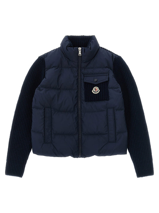 Moncler Enfant Padded Cardigan