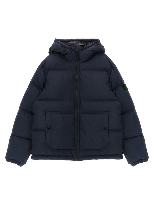 Stone Island Junior Badge Stone Island Down Jacket
