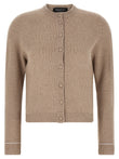 Fabiana Filippi Covered Buttons Cardigan