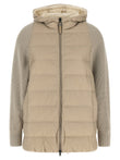 Brunello Cucinelli Shiny Zipper Pull Down Jacket