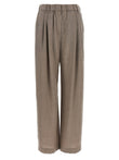 Brunello Cucinelli Light Pants With Pleats