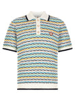 Casablanca Tuck Stitch Polo Shirt