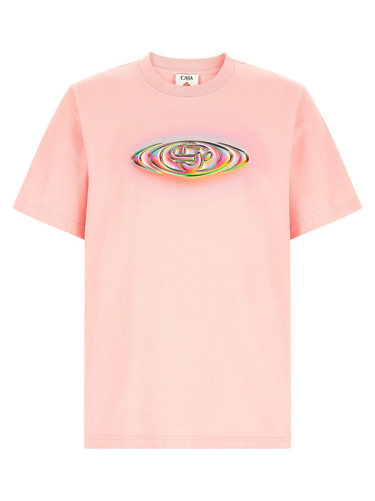Casablanca Martin Naumann Glass Logo T-shirt