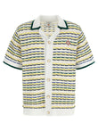 Casablanca Tuck Stitch Short Sleeve Shirt
