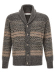 Brunello Cucinelli Nordic Jacquard Cardigan