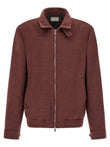Brunello Cucinelli Virgin Wool Beaver Bomber Jacket