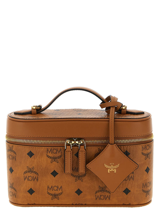 Mcm Small Aren Vanity Case Crossbody Bag