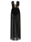 Nensi Dojaka Corsetto Draped Gown Dress