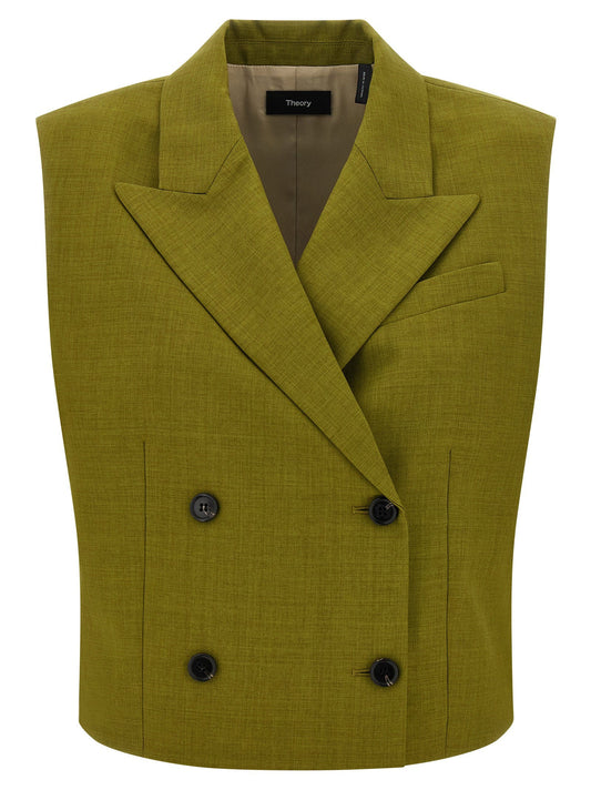 Theory Double-breasted Vest