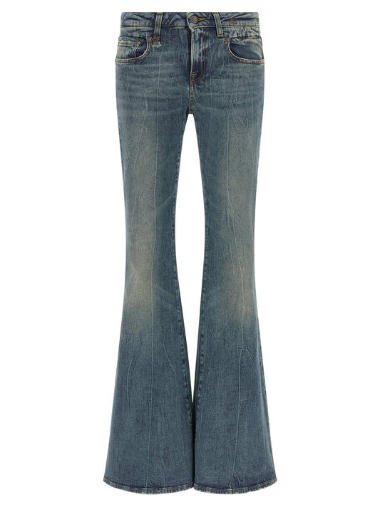 R13 Overflow Boy Flare Jeans