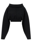 Rick Owens Cropped Hoodie
