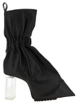 Rick Owens Pull On Cuffed Taquito Ankle Boots