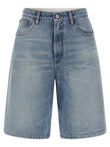 Mm6 Maison Margiela White Carré Bermuda Shorts