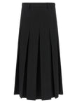 Mm6 Maison Margiela Overlapping Pleated Skirt
