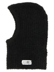 Mm6 Maison Margiela Bouclé Balaclava With Logo