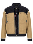 Dsquared2 Two-material Denim Jacket