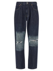 Mm6 Maison Margiela Patchwork Insert Jeans
