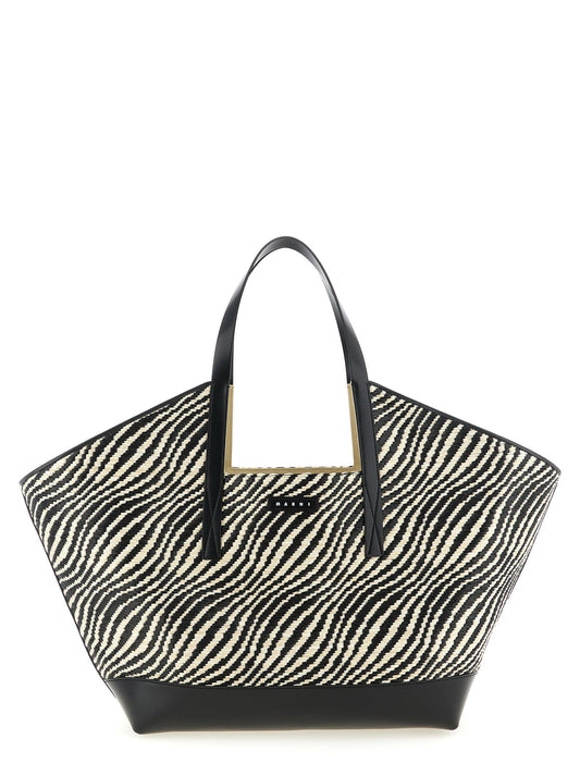 Marni Waves Shopping Bag