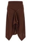 Lemaire Button Asymmetrical Skirt
