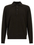 Zegna Wool And Cashmere Polo Shirt