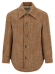 Ami Paris Chevron Wool Overshirt