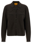 Guest In Residence Cropped Western Shirt